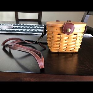 LONGABERGER vintage small/mini purse basket